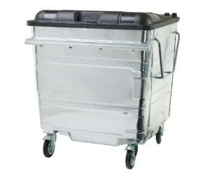 1280L Steel Wheelie Bin