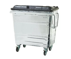 660L Steel Wheelie Bin