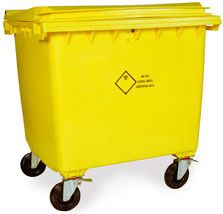 Challenger UN 3291 approved clinical waste (770 Litre)
