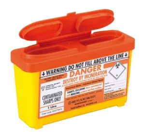 SHARPSGUARD® Range - Orange 1 web Litre x 10 Units