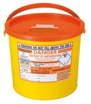 SHARPSGUARD® Range - Orange 7 Litre x 10 Units