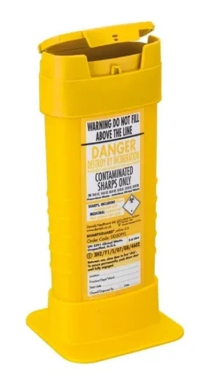 SHARPSGUARD® Range - Yellow 0.6 Litre x 10 Units